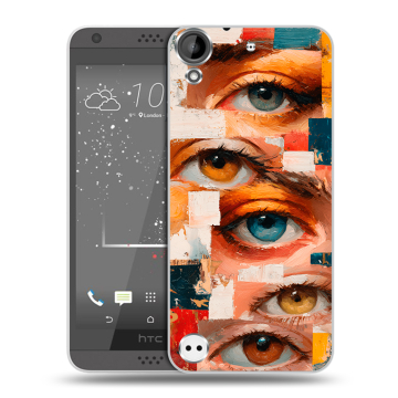 Пластиковый чехол на HTC Desire 630 с принтом Модный принт Пластиковый чехол на HTC Desire 630 с принтом Модный принт