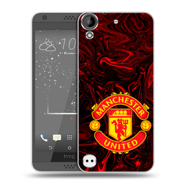 Пластиковый чехол на HTC Desire 630 с принтом Manchester United Пластиковый чехол на HTC Desire 630 с принтом Manchester United