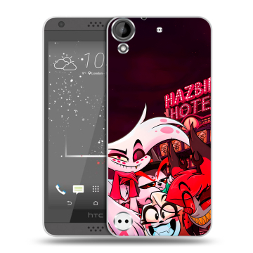 Пластиковый чехол на HTC Desire 630 с принтом Hazbin Hotel Отель Хазбин Пластиковый чехол на HTC Desire 630 с принтом Hazbin Hotel Отель Хазбин
