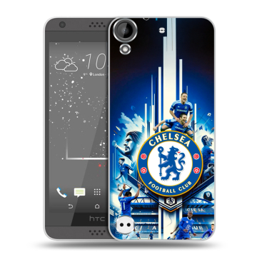 Пластиковый чехол на HTC Desire 630 с принтом Chelsea Челси Пластиковый чехол на HTC Desire 630 с принтом Chelsea Челси