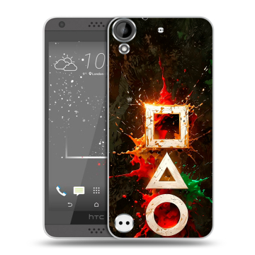Пластиковый чехол на HTC Desire 630 с принтом Squid Game Игра кальмара Пластиковый чехол на HTC Desire 630 с принтом Squid Game Игра кальмара