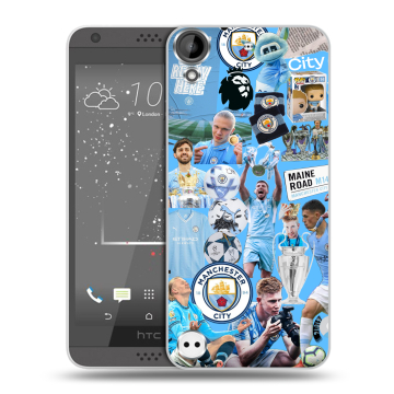 Пластиковый чехол на HTC Desire 630 с принтом Man City Манчестер Сити Пластиковый чехол на HTC Desire 630 с принтом Man City Манчестер Сити