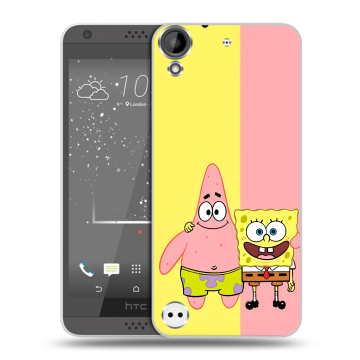 Пластиковый чехол на HTC Desire 630 с принтом Спанч боб Спанчбоб Пластиковый чехол на HTC Desire 630 с принтом Спанч боб Спанчбоб