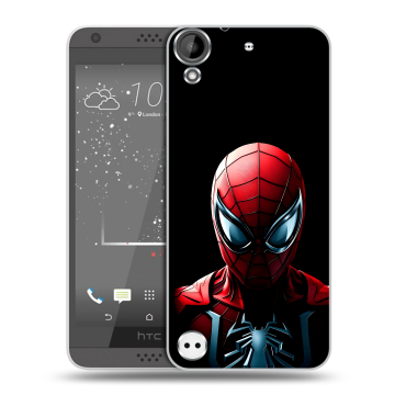 Пластиковый чехол на HTC Desire 630 с принтом Spiderman Человек паук