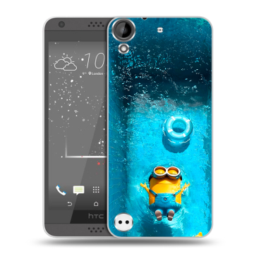 Пластиковый чехол на HTC Desire 630 с принтом Миньоны Пластиковый чехол на HTC Desire 630 с принтом Миньоны