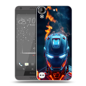 Пластиковый чехол на HTC Desire 630 с принтом IronMan Железный человек Пластиковый чехол на HTC Desire 630 с принтом IronMan Железный человек