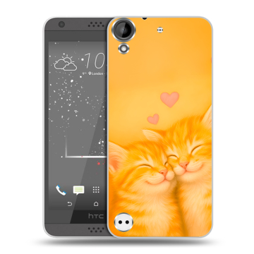 Пластиковый чехол на HTC Desire 630 с принтом Милые котята Пластиковый чехол на HTC Desire 630 с принтом Милые котята