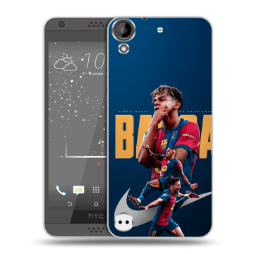 Пластиковый чехол на HTC Desire 630 с принтом Барселона Barca Yamal Пластиковый чехол на HTC Desire 630 с принтом Барселона Barca Yamal