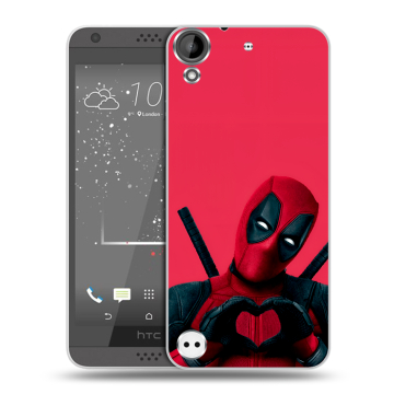 Пластиковый чехол на HTC Desire 630 с принтом Дедпул Deadpool Пластиковый чехол на HTC Desire 630 с принтом Дедпул Deadpool