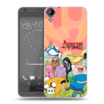Пластиковый чехол на HTC Desire 630 с принтом Adventure time Время приключений Пластиковый чехол на HTC Desire 630 с принтом Adventure time Время приключений