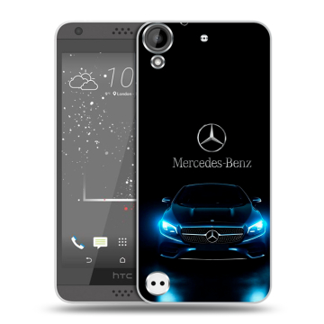 Пластиковый чехол на HTC Desire 630 с принтом Mercedes Мерседес