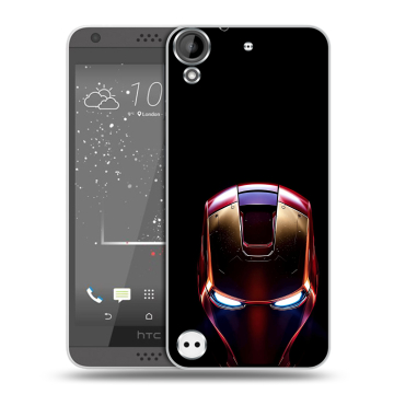 Пластиковый чехол на HTC Desire 630 с принтом IronMan Железный человек Пластиковый чехол на HTC Desire 630 с принтом IronMan Железный человек