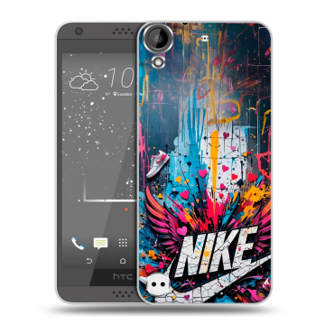 Пластиковый чехол на HTC Desire 630 с принтом Nike Найк Пластиковый чехол на HTC Desire 630 с принтом Nike Найк