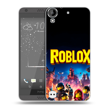 Пластиковый чехол на HTC Desire 630 с принтом Roblox Роблокс Пластиковый чехол на HTC Desire 630 с принтом Roblox Роблокс