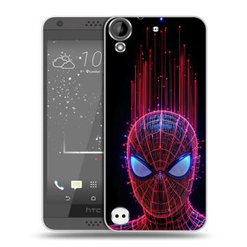Пластиковый чехол на HTC Desire 630 с принтом Spiderman Человек паук Пластиковый чехол на HTC Desire 630 с принтом Spiderman Человек паук