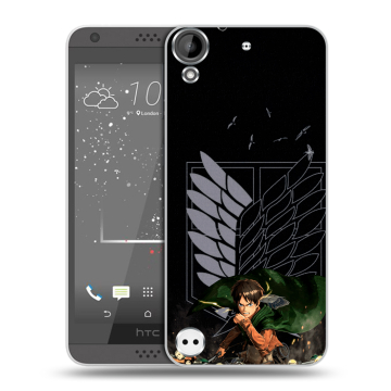 Пластиковый чехол на HTC Desire 630 с принтом Атака титанов Пластиковый чехол на HTC Desire 630 с принтом Атака титанов