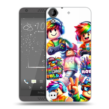 Пластиковый чехол на HTC Desire 630 с принтом Roblox Роблокс Пластиковый чехол на HTC Desire 630 с принтом Roblox Роблокс