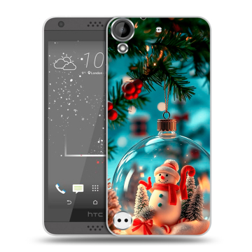 Пластиковый чехол на HTC Desire 630 с принтом Новый год Пластиковый чехол на HTC Desire 630 с принтом Новый год