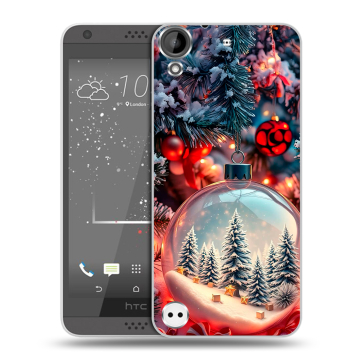 Пластиковый чехол на HTC Desire 630 с принтом Новый год Пластиковый чехол на HTC Desire 630 с принтом Новый год