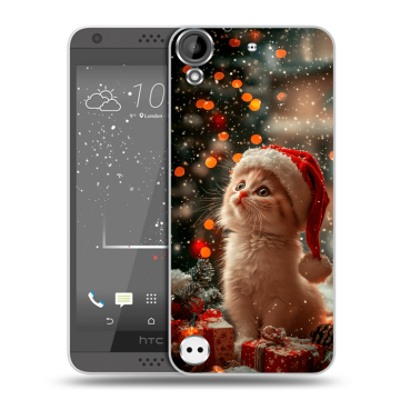 Пластиковый чехол на HTC Desire 630 с принтом Новый год Пластиковый чехол на HTC Desire 630 с принтом Новый год