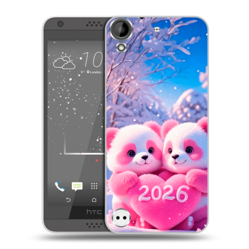 Пластиковый чехол на HTC Desire 630 с принтом Новый год Пластиковый чехол на HTC Desire 630 с принтом Новый год