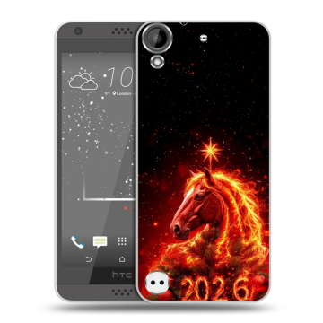Пластиковый чехол на HTC Desire 630 с принтом Новый год Пластиковый чехол на HTC Desire 630 с принтом Новый год