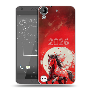 Пластиковый чехол на HTC Desire 630 с принтом Новый год Пластиковый чехол на HTC Desire 630 с принтом Новый год