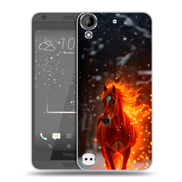 Пластиковый чехол на HTC Desire 630 с принтом Новый год Пластиковый чехол на HTC Desire 630 с принтом Новый год