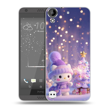Пластиковый чехол на HTC Desire 630 с принтом Новый год Пластиковый чехол на HTC Desire 630 с принтом Новый год