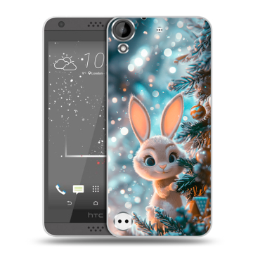Пластиковый чехол на HTC Desire 630 с принтом Новый год Пластиковый чехол на HTC Desire 630 с принтом Новый год