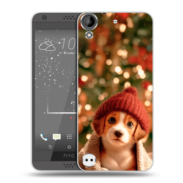 Пластиковый чехол на HTC Desire 630 с принтом Новый год Пластиковый чехол на HTC Desire 630 с принтом Новый год