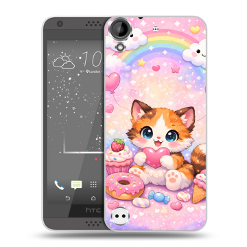 Пластиковый чехол на HTC Desire 630 с принтом для девочек Пластиковый чехол на HTC Desire 630 с принтом для девочек
