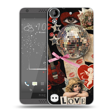 Пластиковый чехол на HTC Desire 630 с принтом для девочек Пластиковый чехол на HTC Desire 630 с принтом для девочек