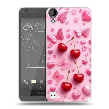 Пластиковый чехол на HTC Desire 630 с принтом для девочек Пластиковый чехол на HTC Desire 630 с принтом для девочек
