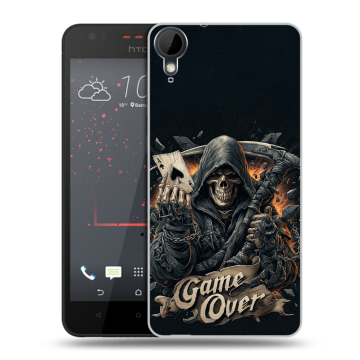 Пластиковый чехол на HTC Desire 825 с принтом Скелет карты Пластиковый чехол на HTC Desire 825 с принтом Скелет карты