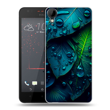 Пластиковый чехол на HTC Desire 825 с принтом Листья Пластиковый чехол на HTC Desire 825 с принтом Листья