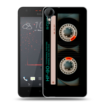 Пластиковый чехол на HTC Desire 825 с принтом Кассета