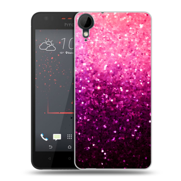 Пластиковый чехол на HTC Desire 825 с принтом Блестки Пластиковый чехол на HTC Desire 825 с принтом Блестки