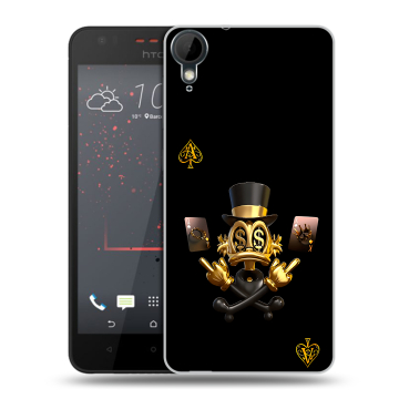 Пластиковый чехол на HTC Desire 825 с принтом Золотой скрудж макдак