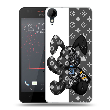 Пластиковый чехол на HTC Desire 825 с принтом Луи робот