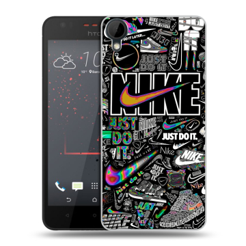 Пластиковый чехол на HTC Desire 825 с принтом Найк Пластиковый чехол на HTC Desire 825 с принтом Найк