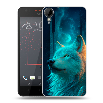 Пластиковый чехол на HTC Desire 825 с принтом бабочки саккура Пластиковый чехол на HTC Desire 825 с принтом бабочки саккура
