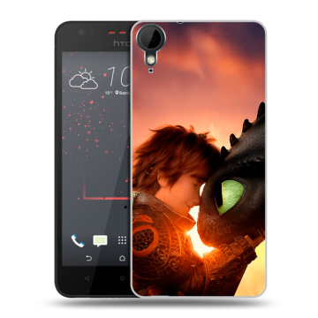 Пластиковый чехол на HTC Desire 825 с принтом Как приручить дракона Пластиковый чехол на HTC Desire 825 с принтом Как приручить дракона