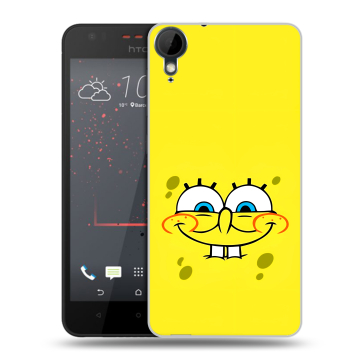 Пластиковый чехол на HTC Desire 825 с принтом спанчбоб спанч боб