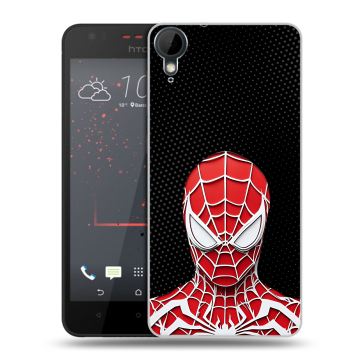 Пластиковый чехол на HTC Desire 825 с принтом человек паук spiderman Пластиковый чехол на HTC Desire 825 с принтом человек паук spiderman