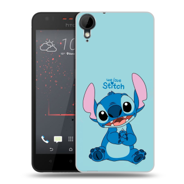 Пластиковый чехол на HTC Desire 825 с принтом Лило и Стич