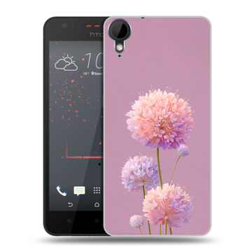 Пластиковый чехол на HTC Desire 825 с принтом Цветы