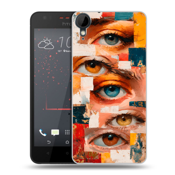 Пластиковый чехол на HTC Desire 825 с принтом Модный принт