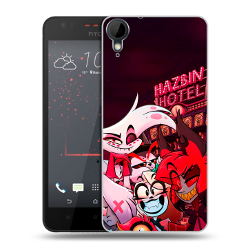 Пластиковый чехол на HTC Desire 825 с принтом Hazbin Hotel Отель Хазбин Пластиковый чехол на HTC Desire 825 с принтом Hazbin Hotel Отель Хазбин