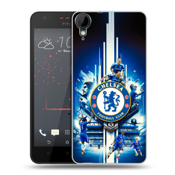 Пластиковый чехол на HTC Desire 825 с принтом Chelsea Челси